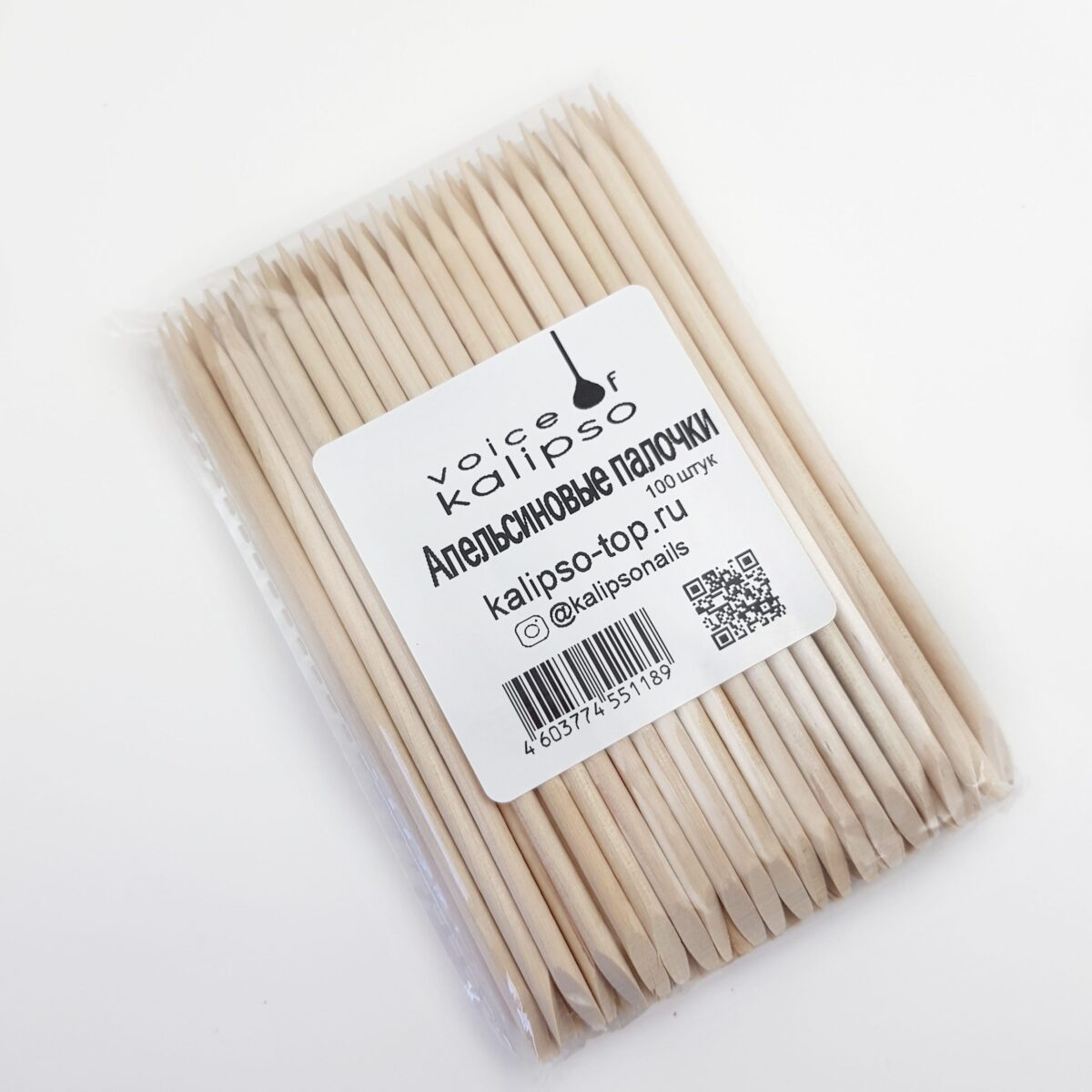 ПАЛОЧКА МАНИКЮРНАЯ 100 ШТ. (12,5 см)