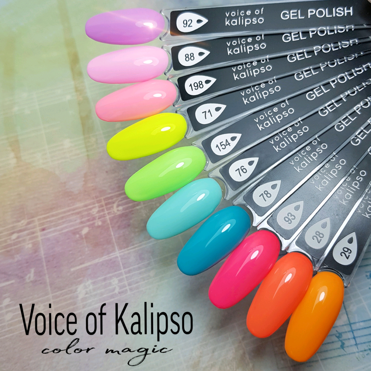 Гель-лак Voice of Kalipso №28, 10 мл