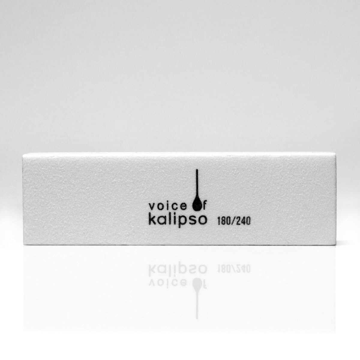 Бафик Voice of Kalipso белый, двусторонний, 96Х28Х12мм 180/240 грит