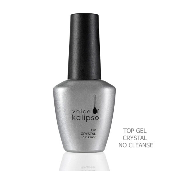 Топ без липкого слоя Top Gel Crystal No Cleanse, 10 мл