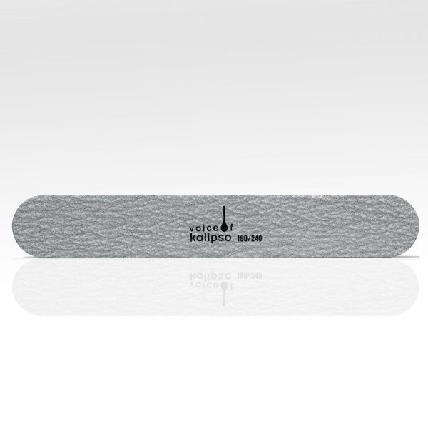 Пилка Voice of Kalipso прямая короткая серая, 180/240 грит