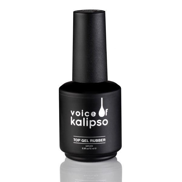 Каучуковый топ top gel rubber, 15 мл