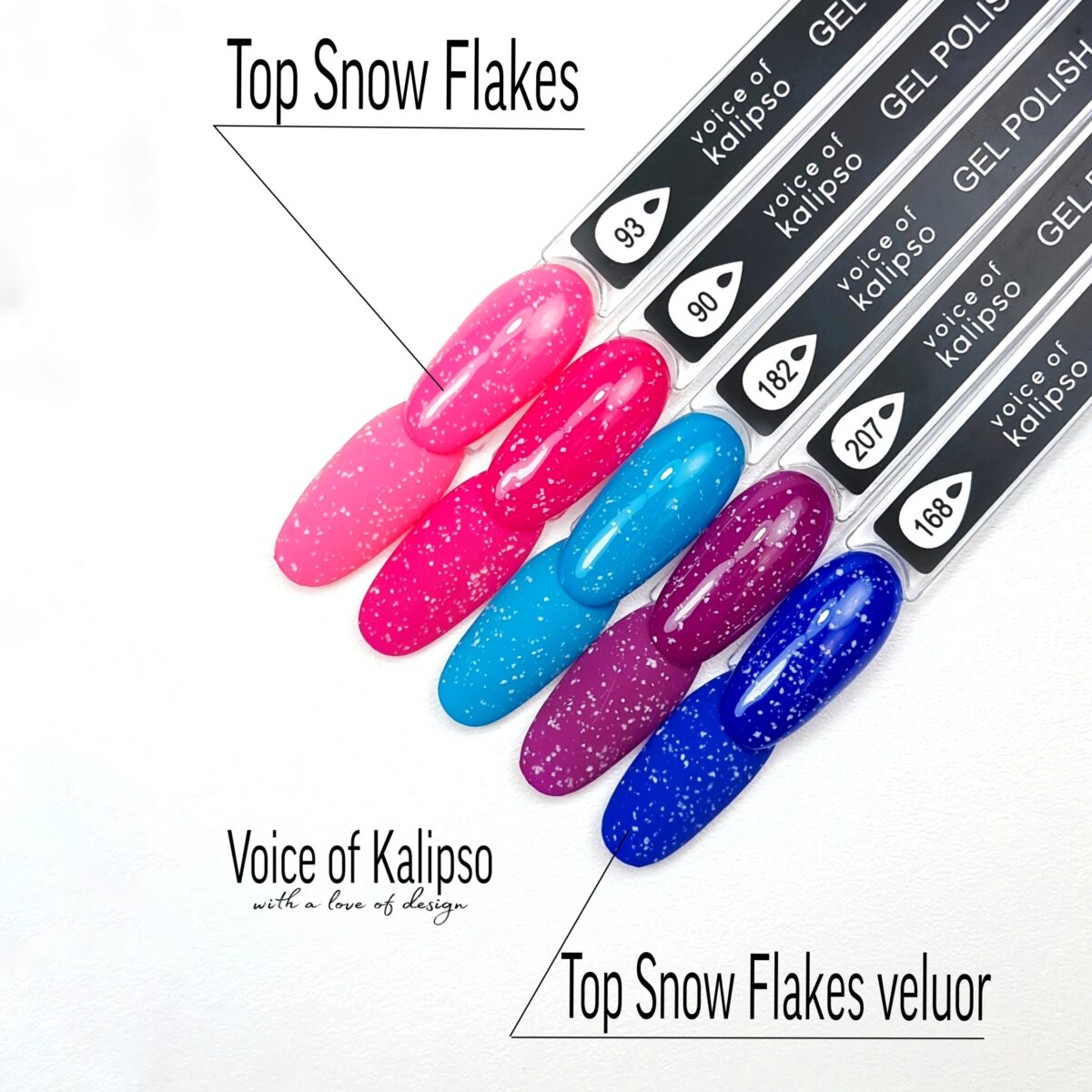 Топ Snow Flakes без липкого слоя, 15 мл