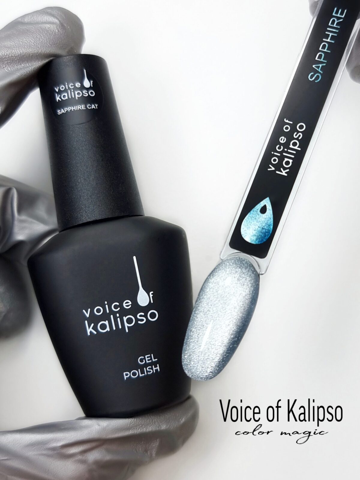 Гель-лак Voice of  Kalipso Sapphire Cat, 10 мл