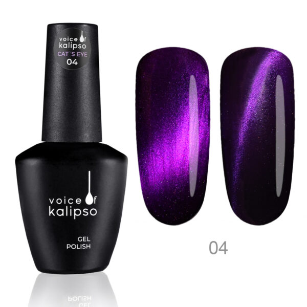 Гель-лак Voice of Kalipso Cat's Eye 04, 10 мл