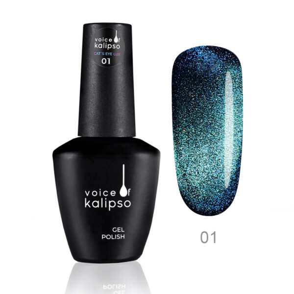Гель-лак Voice of Kalipso Cat's Eye Lux 01, 10 мл