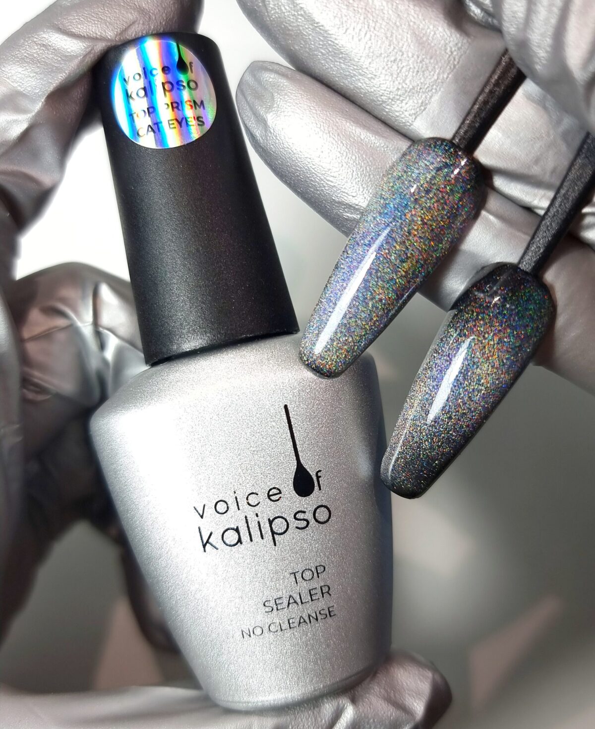 Топ без липкого слоя Top Prism Cat Eye's 10 мл