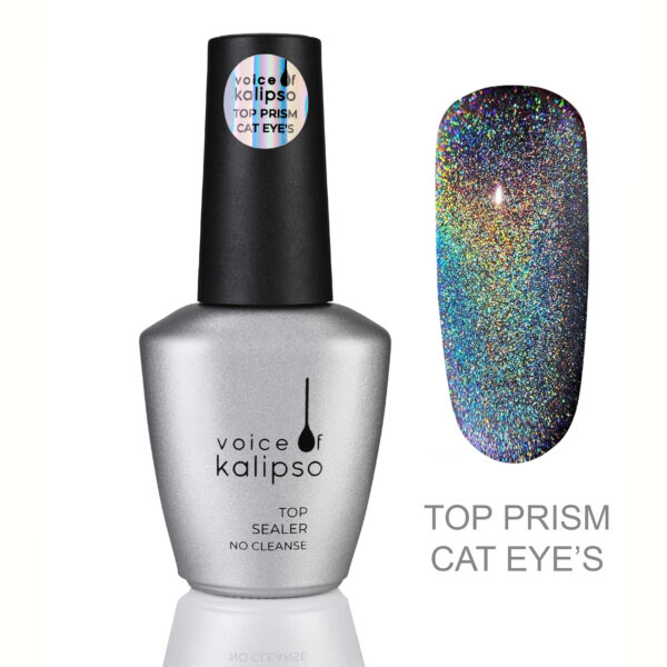 Топ без липкого слоя Top Prism Cat Eye's 10 мл