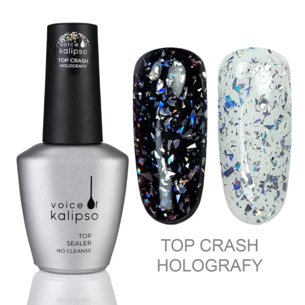 Топ без липкого слоя Top Crash Holografy, 10 мл