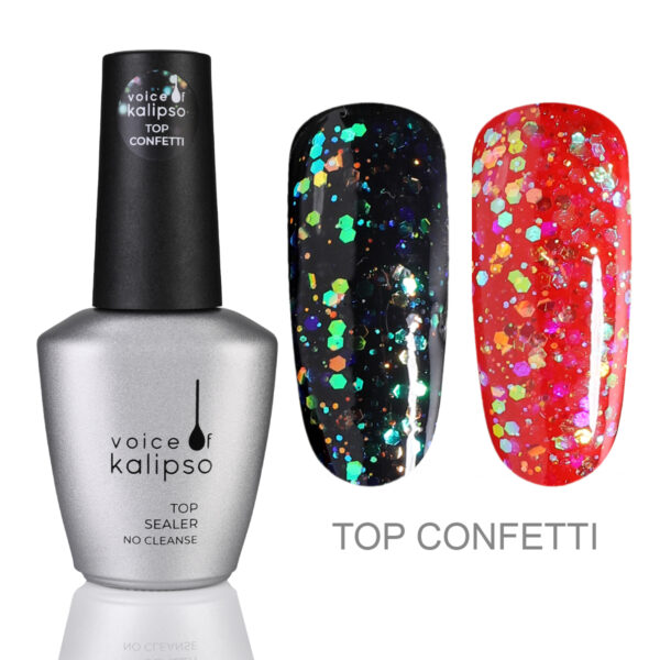 Топ без липкого слоя Top Confetti, 10 мл