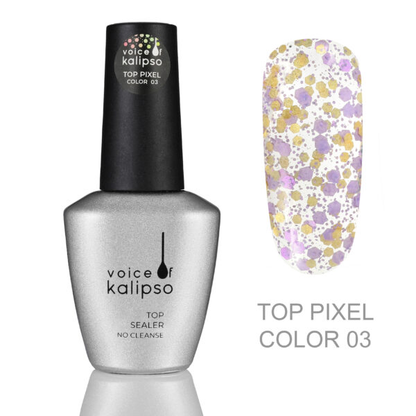 Топ без липкого слоя Top Pixel 03, 10 мл