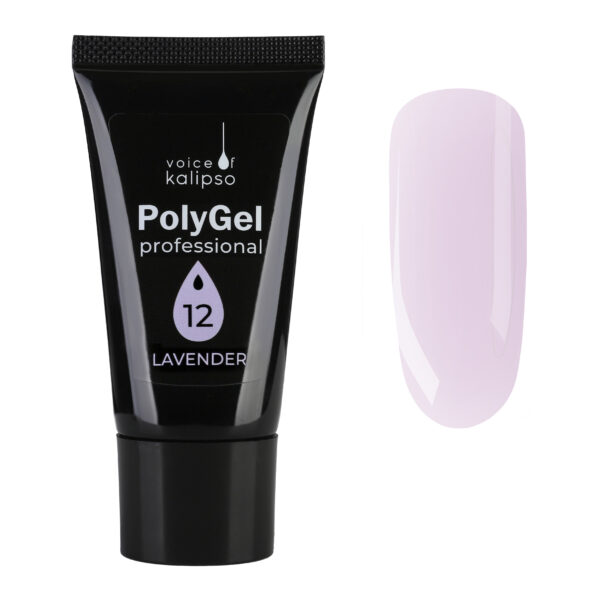 Полигель лавандовый LAVENDER №12, 30 мл