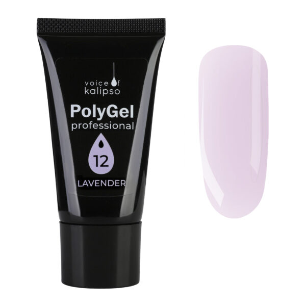 Полигель лавандовый LAVENDER №12, 30 мл