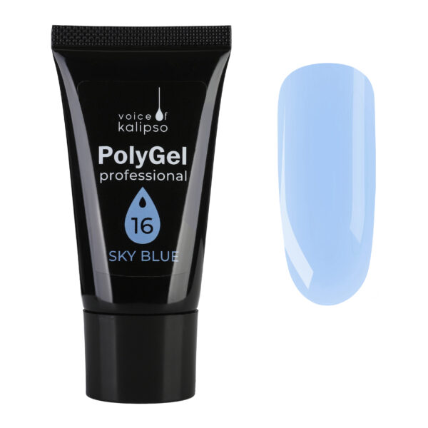 Полигель голубой SKY BLUE №16, 30 мл