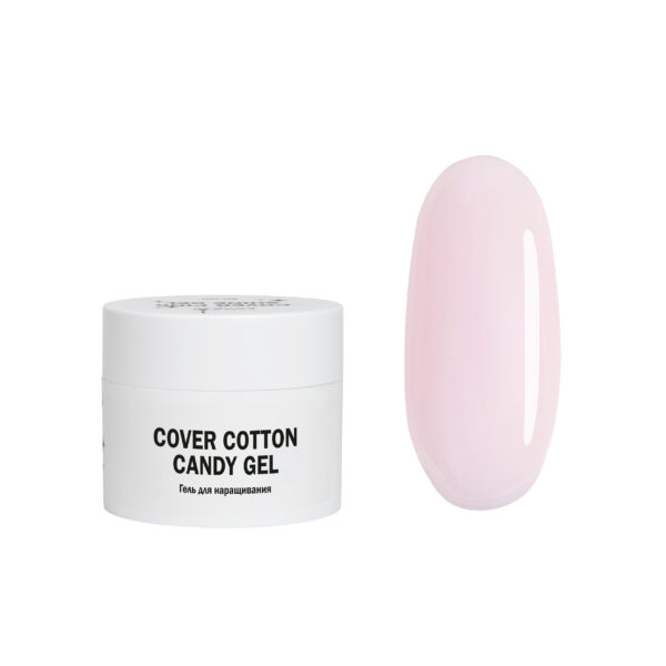 Cover Cotton candy Gel Гель для наращивания нежно-розовый 15 мл