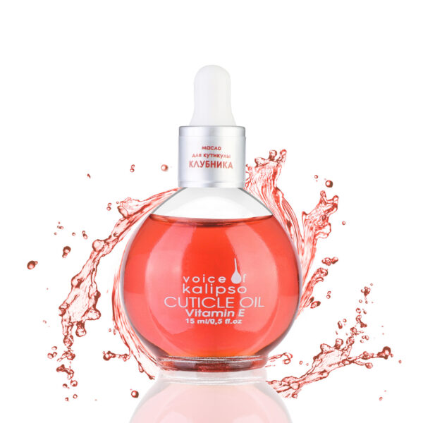 Масло Cuticle Oil Voice of Kalipso "клубника", 15 мл