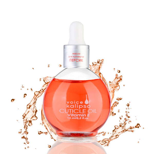 Масло Cuticle Oil Voice of Kalipso "персик", 15 мл