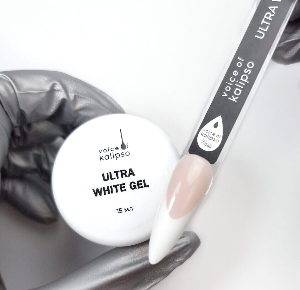 Ultra White  Gel Гель для наращивания белый 15 мл