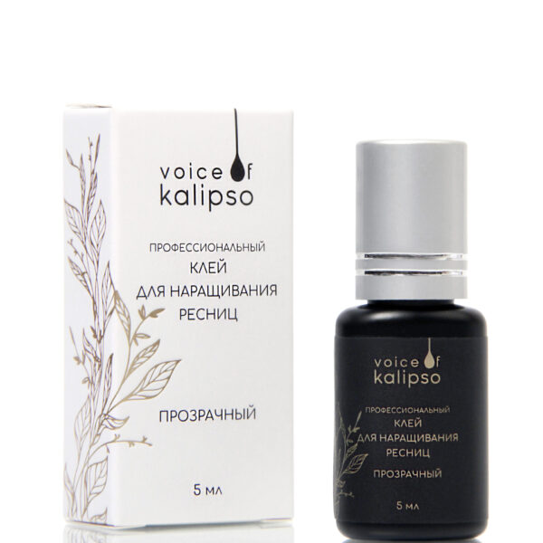 Клей для наращивания ресниц прозрачный, Voice of Kalipso, 5 мл