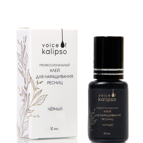 Клей для наращивания ресниц черный, Voice of Kalipso, 10 мл