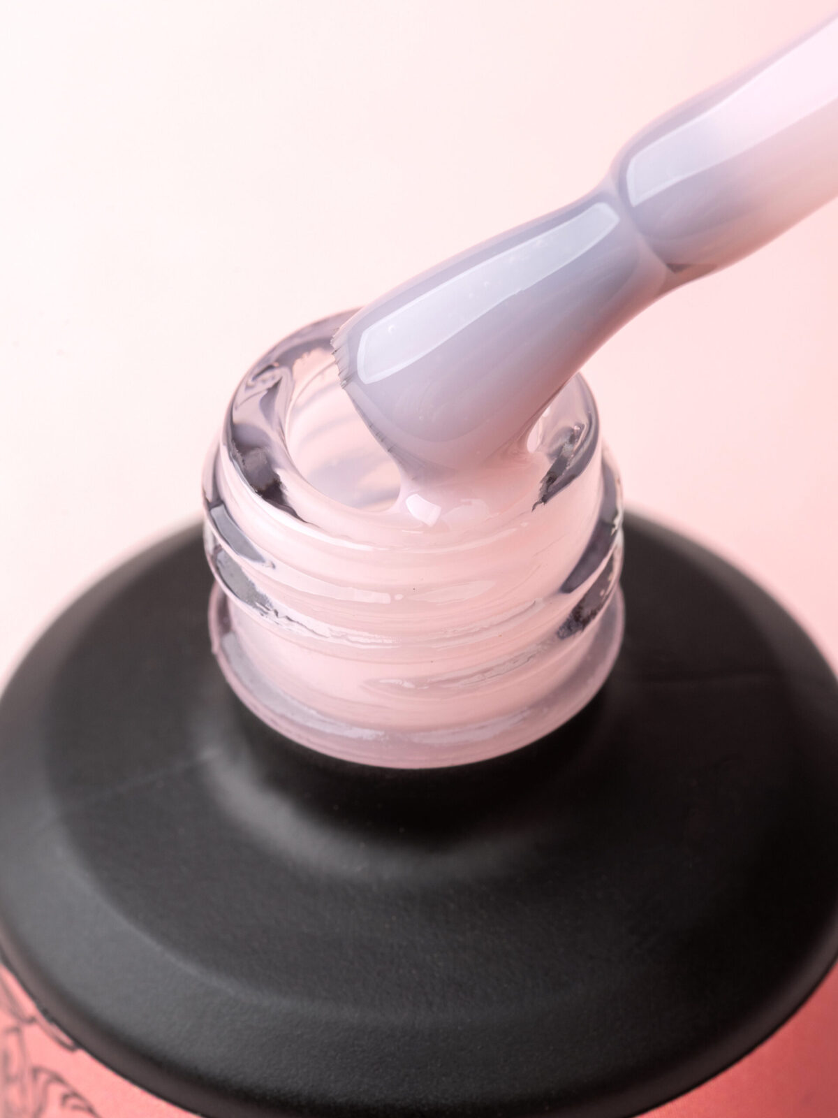 Жидкий полигель розовый PINK POWDER 04, 15 мл